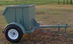 Two yard capacity trailer